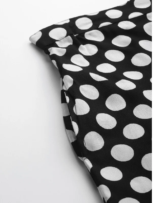 meeranshi-womens-black-and-white-polka-dot-printed-night-suit