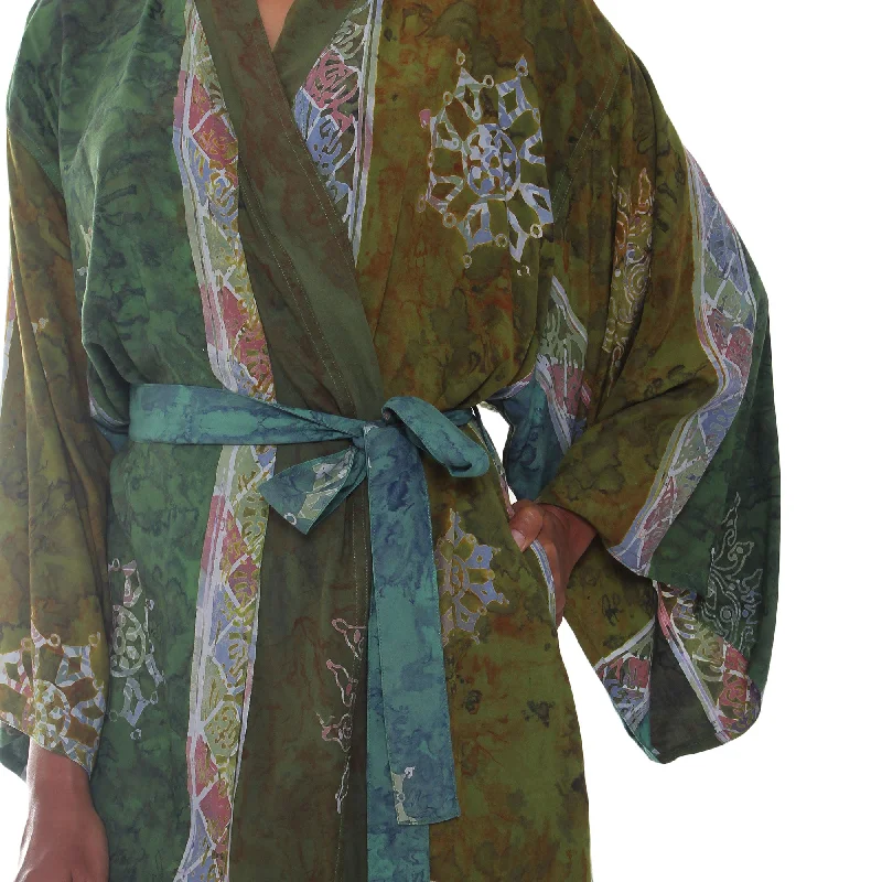 pancaroba-handmade-batik-womens-robe-from-bali-in-shades-of-green