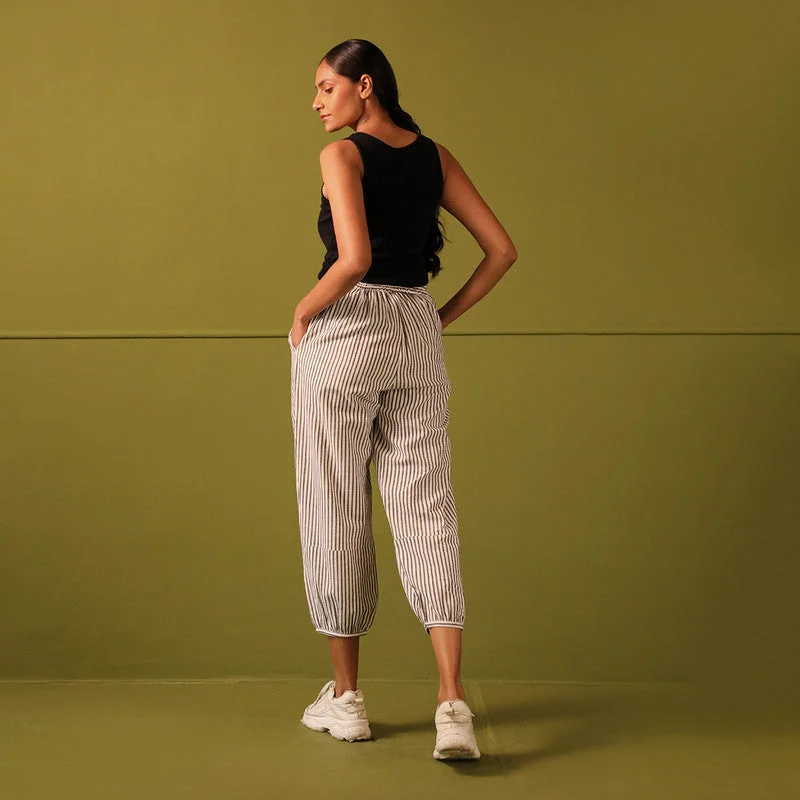 rangsutra-pure-cotton-jogger-pants-ankle-length-black-white-rs22newwbt03bw-xs-170223