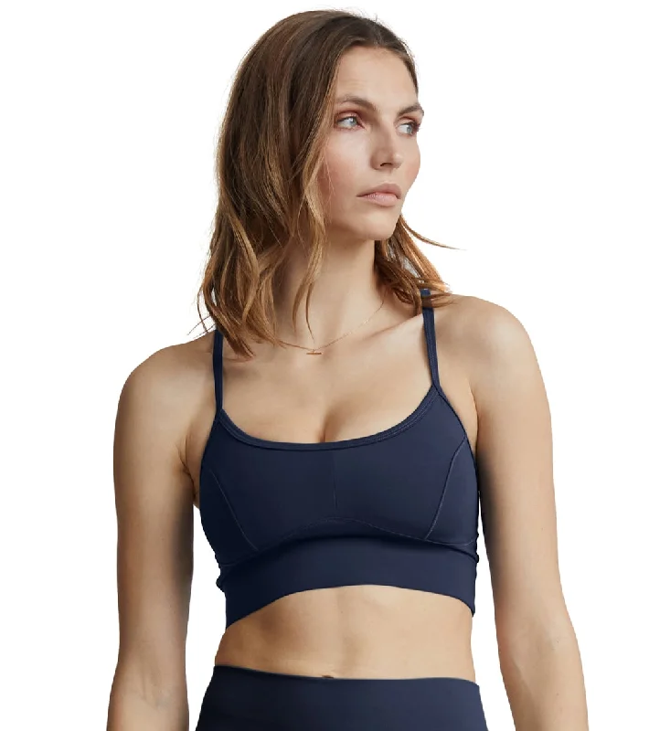 Varley Always Irena Bra Navy Slate