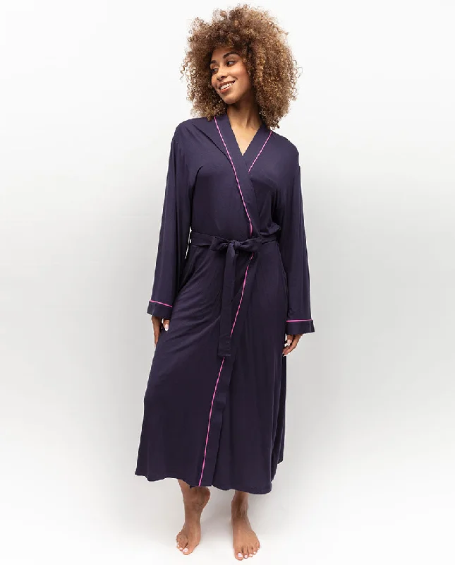 Avery Jersey Long Dressing Gown