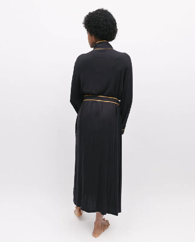 Brixton Livaeco Jersey Long Dressing Gown