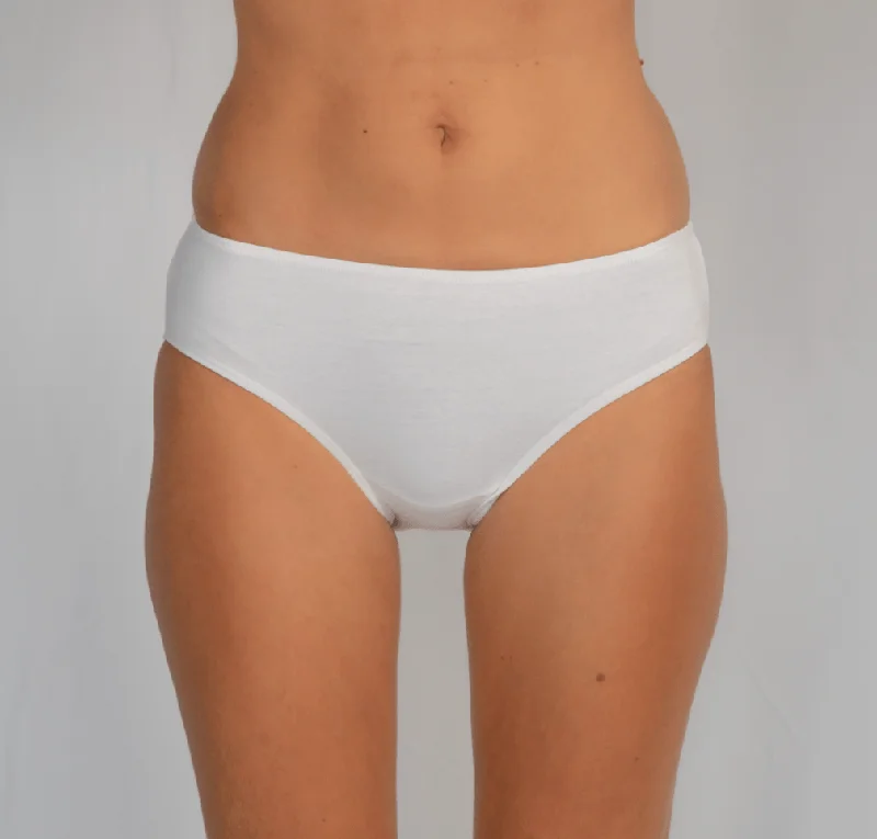 Coco Hipster Brief - Single Pair White