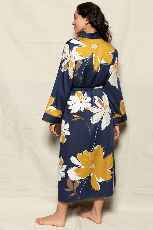 Notting Hill Floral Print Long Dressing Gown