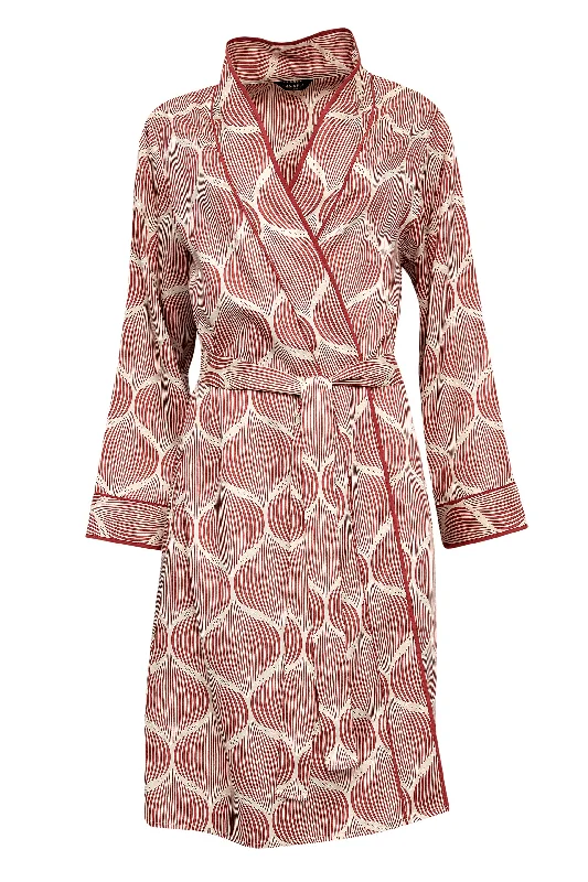 Islington Geometric Print Short Dressing Gown