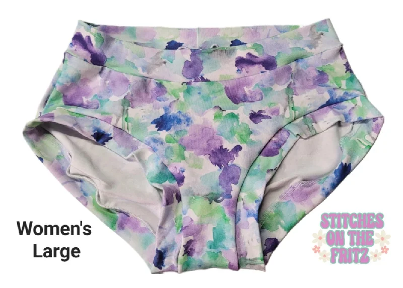 Women's Large Bunzies Full Coverage Watercolor