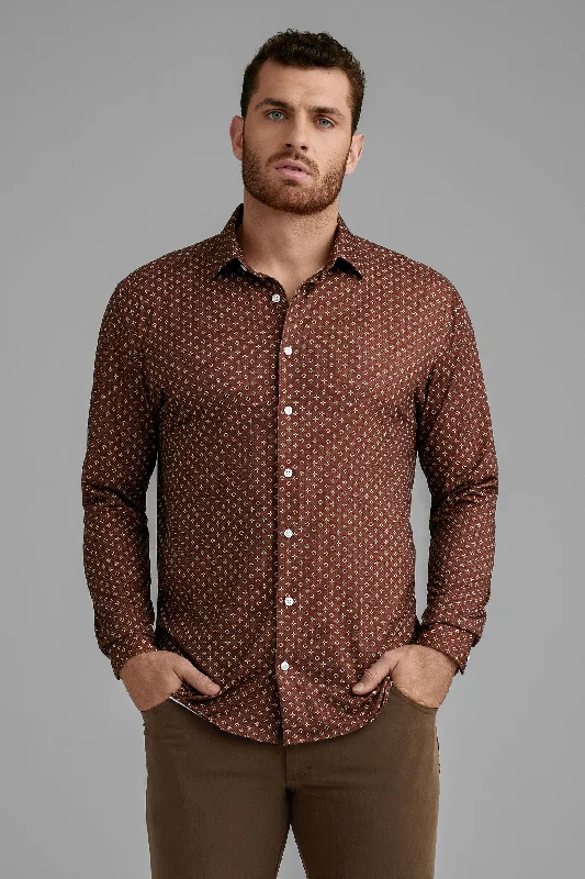 Chemise coupe ajustée imprimé - Homme