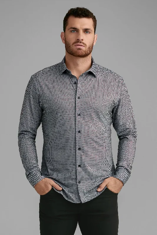 Chemise coupe ajustée imprimé - Homme