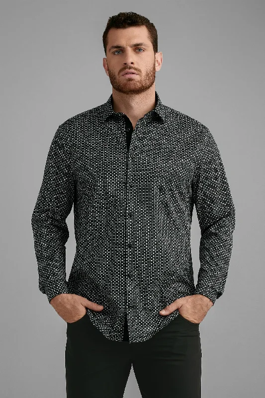 Chemise coupe ajustée imprimé - Homme