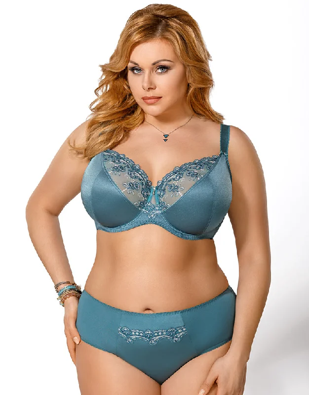 Gorsenia Arctic Balconette Bra Sea Blue