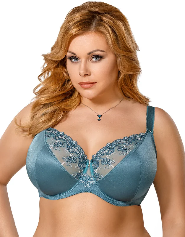 Gorsenia Arctic Balconette Bra Sea Blue