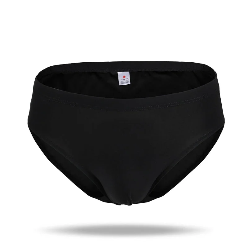 2023 New Men's Low Waist Ice Silk Briefs