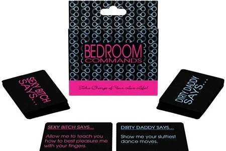 Bedroom Commands Card Game