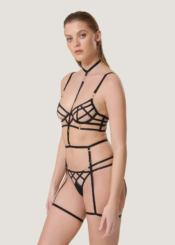 Shirin Suspender Harness (Black)