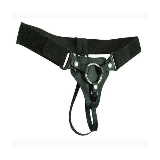 Deluxe Leather & Velcro Harness: Wild Hide