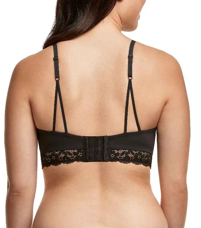 Convertible Wireless Bralette Black