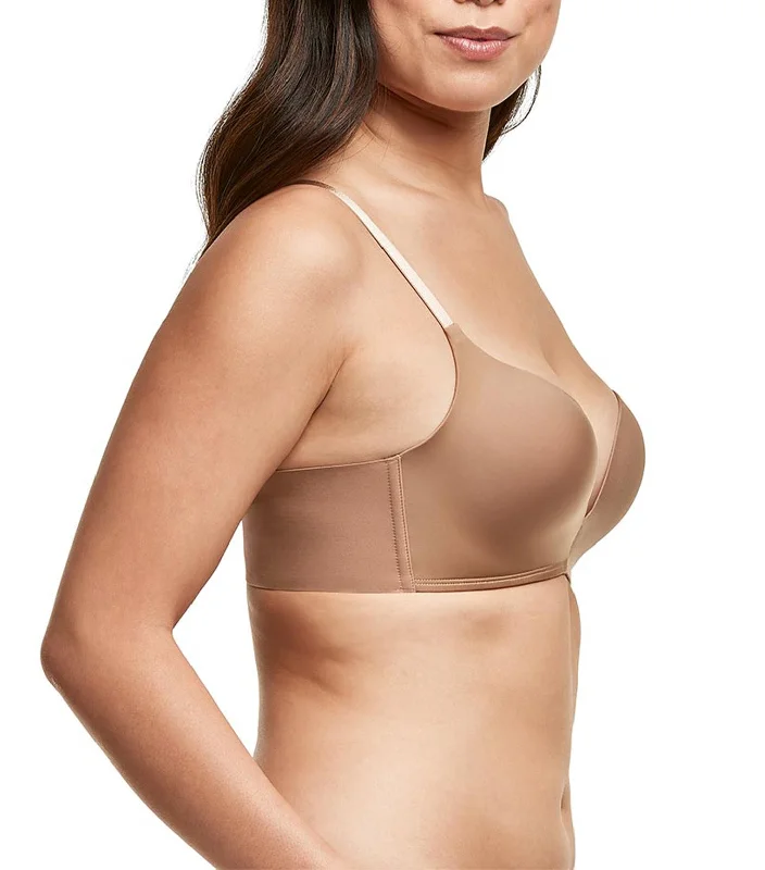 Push Up Wireless Bra Chestnut