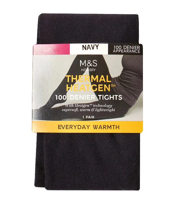 100 Denier Thermal Heatgen™ Tight Navy