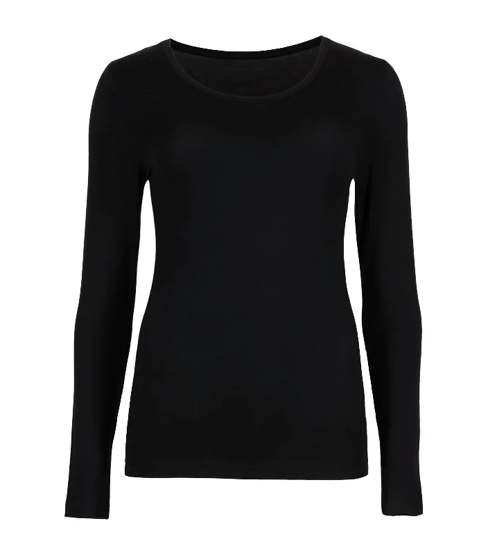 Heatgen™ Thermal Long Sleeve Top Black