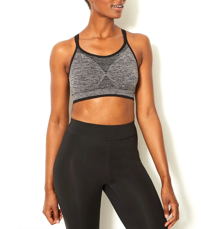 Medium Impact Sports Bra Black Mix