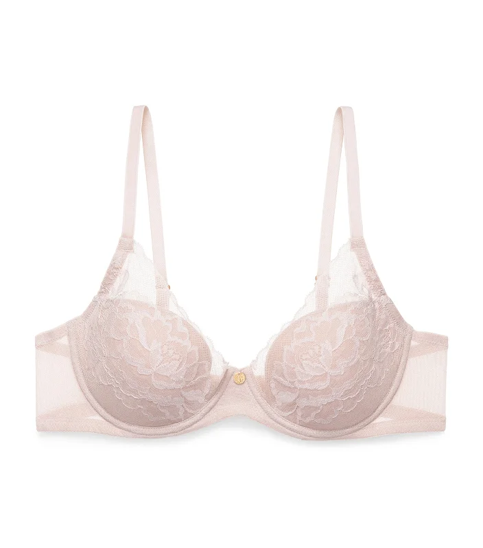 Flora Contour Underwire Bra Rose