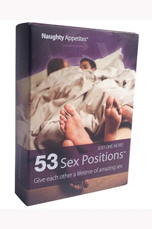 Naughty Appetites 53 Sex Positions Card Game