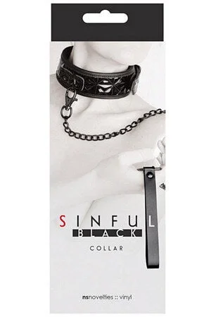 Sinful Black Collar