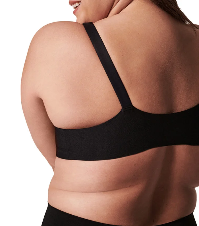 Bra-llelujah Adjustable Full Coverage Very Black