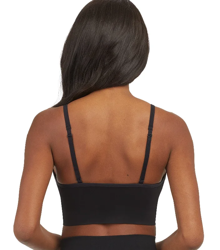 EcoCare Longline Bralette Very Black