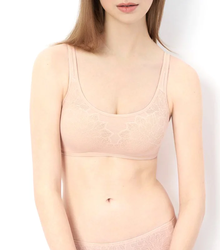 Fit Smart NonWired PullOn Bra Nude