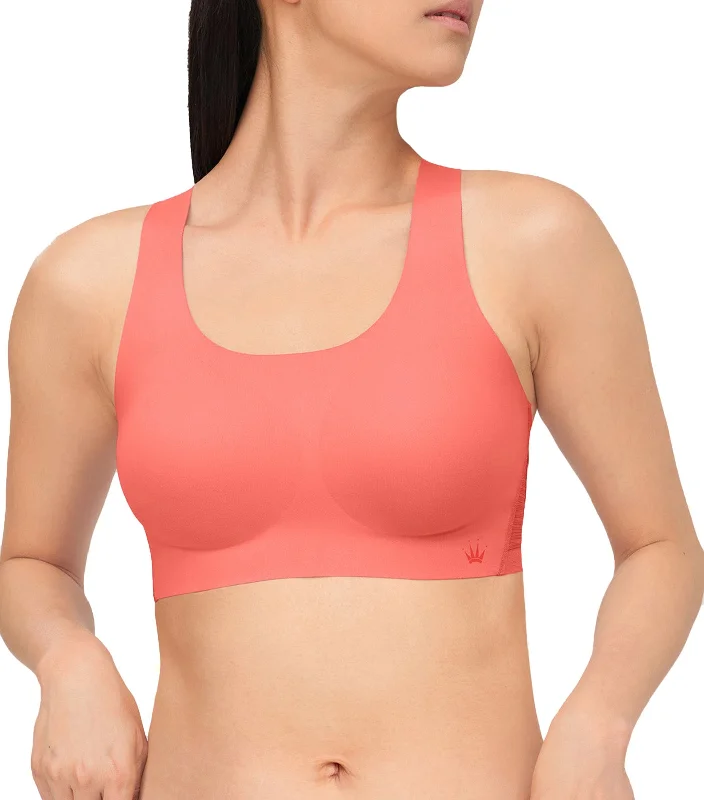 Flex Smart Non-Wired Padded Pull On Bra Sugar Coral