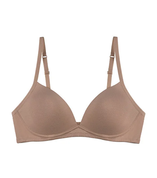 Sloggi Everyday Non-Wired Padded Bra Brown