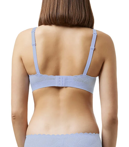 Sloggi Zero In Lace 2.0 Bra Lavender Blue