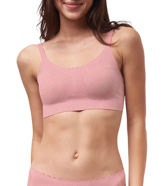 Sloggi Zero In Lace 2.0 Bra Pink