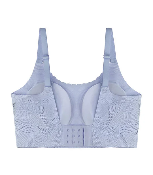 Sloggi Zero In Lace 2.0 Lavender Bra Blue