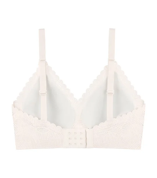 Sloggi Zero In Lace 2.0 Push-Up Bra Cream