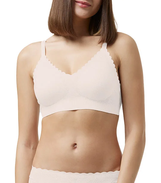 Sloggi Zero In Lace 2.0 Push-Up Bra Cream