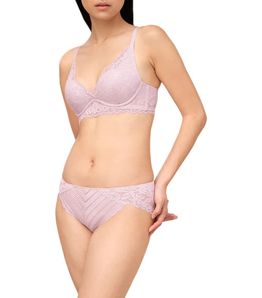 Style Blessed Wired PushUp Bra Lilac