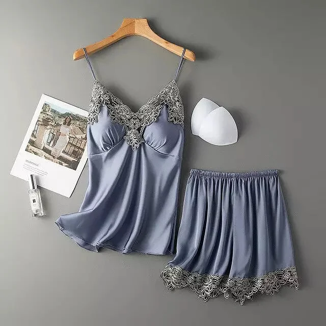 Gray Lace Sets / M