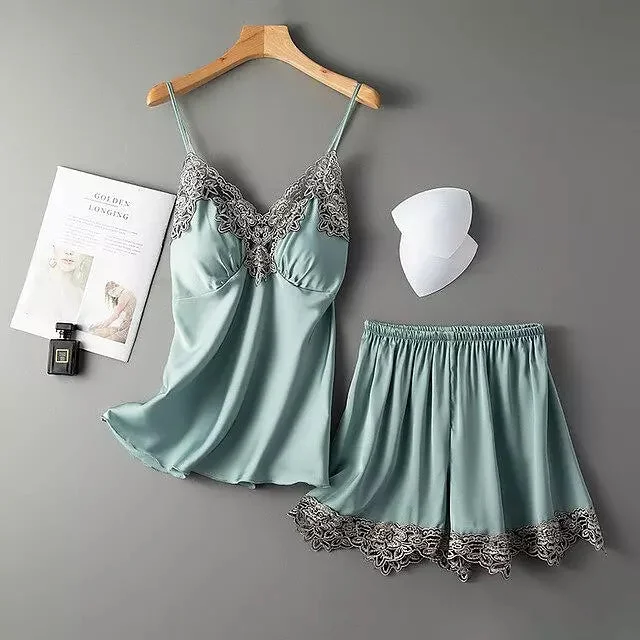 Green Lace Sets / M