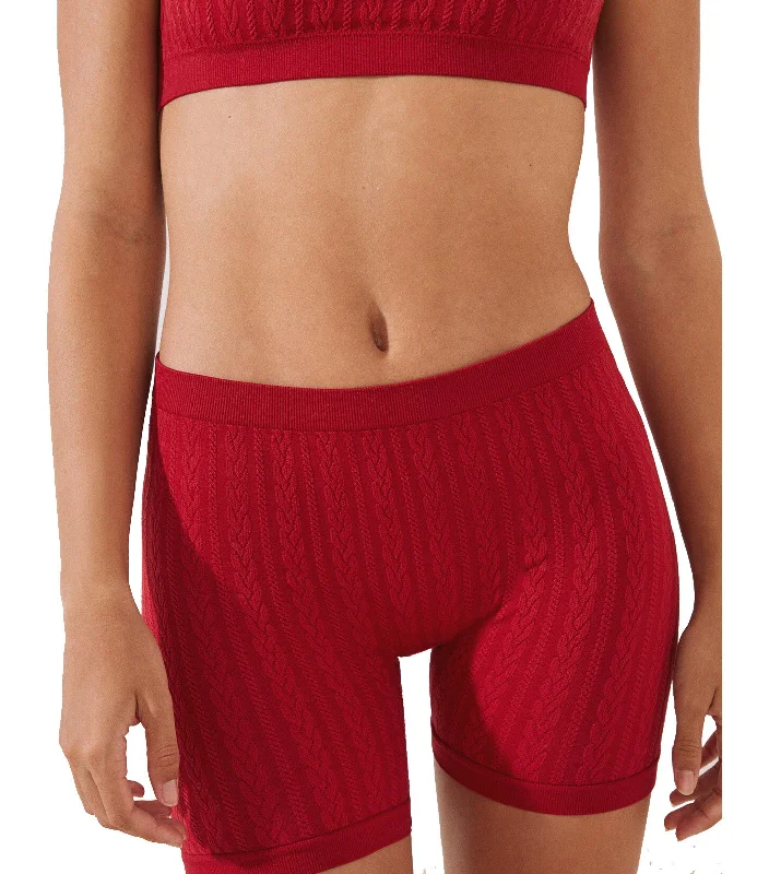 Seamless Shorts Red