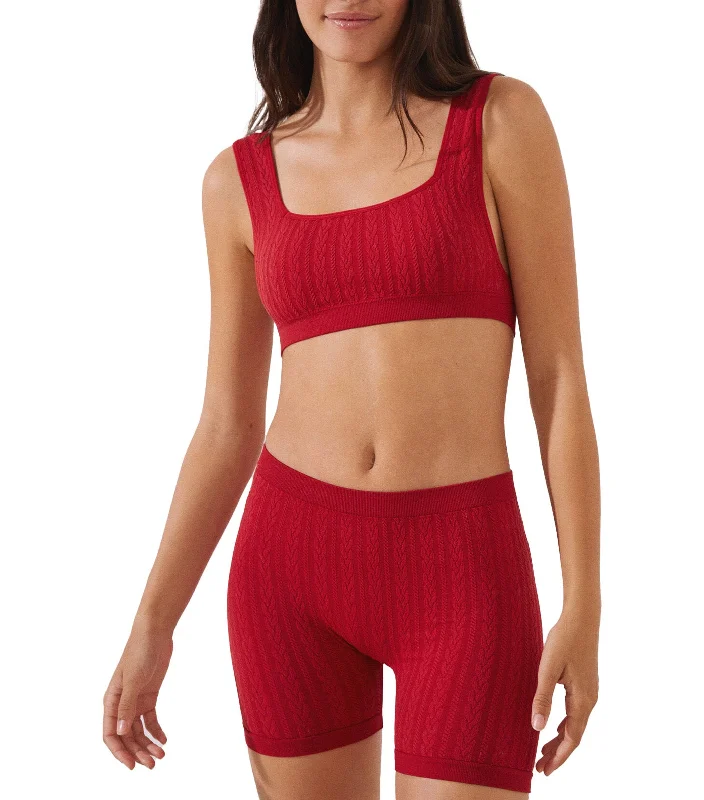 Seamless Shorts Red