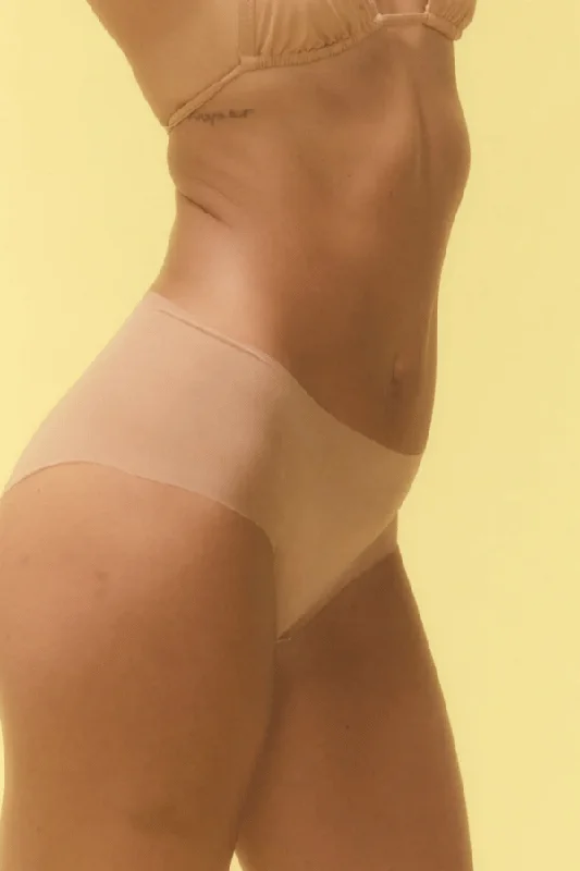 Nude Invisible High Waisted Brief