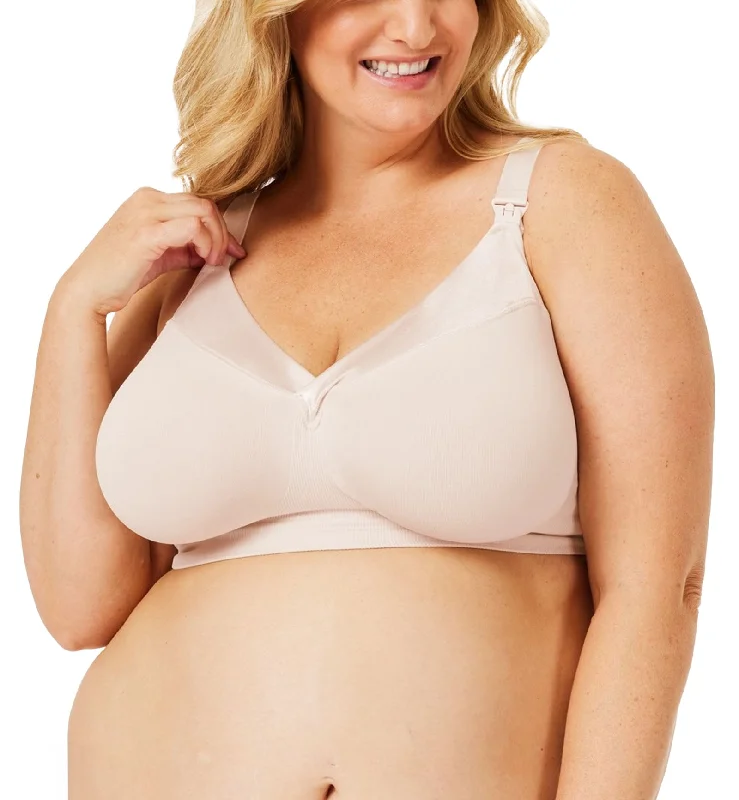 Cake Ribbon Candy Wire-free Nursing Bra (27-8017) - Stone