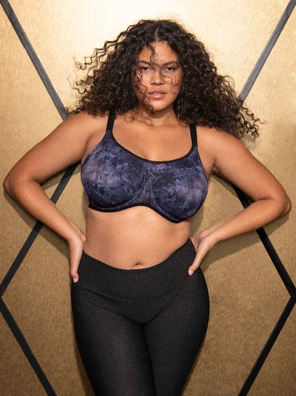 Elomi Energise Sports Bra | STORMY HAZE