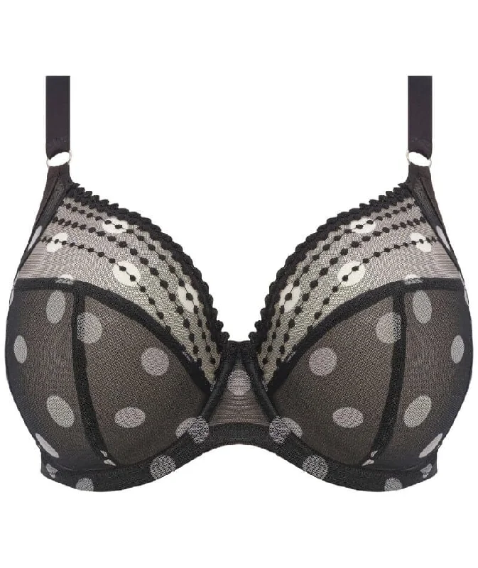 Elomi Matilda Plunge Bra | BLACK DOT