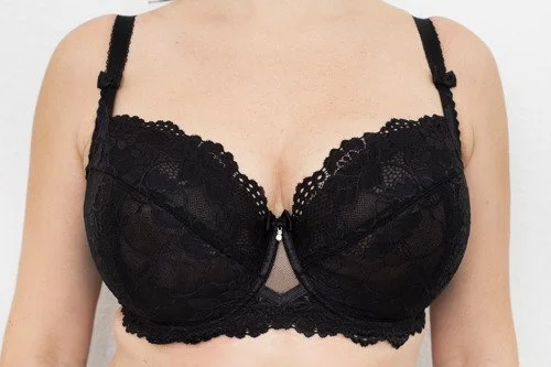 Ewa Michalak Koronkowy Bra | BLACK