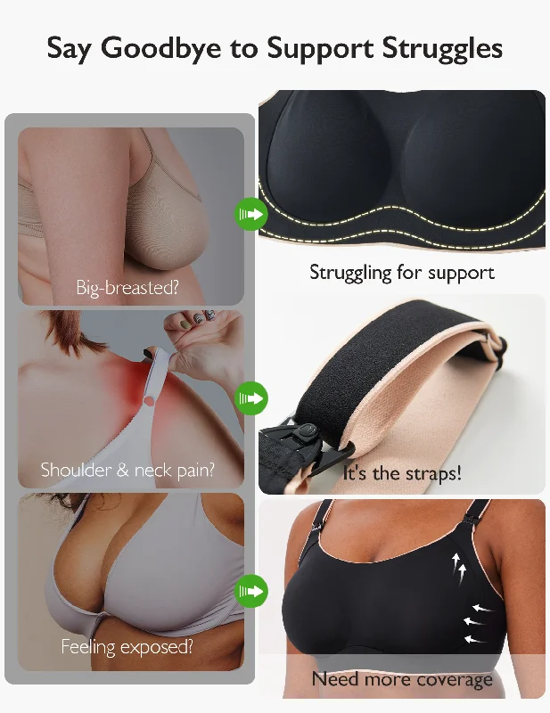 Function - U Side Support Busty Nursing Bra