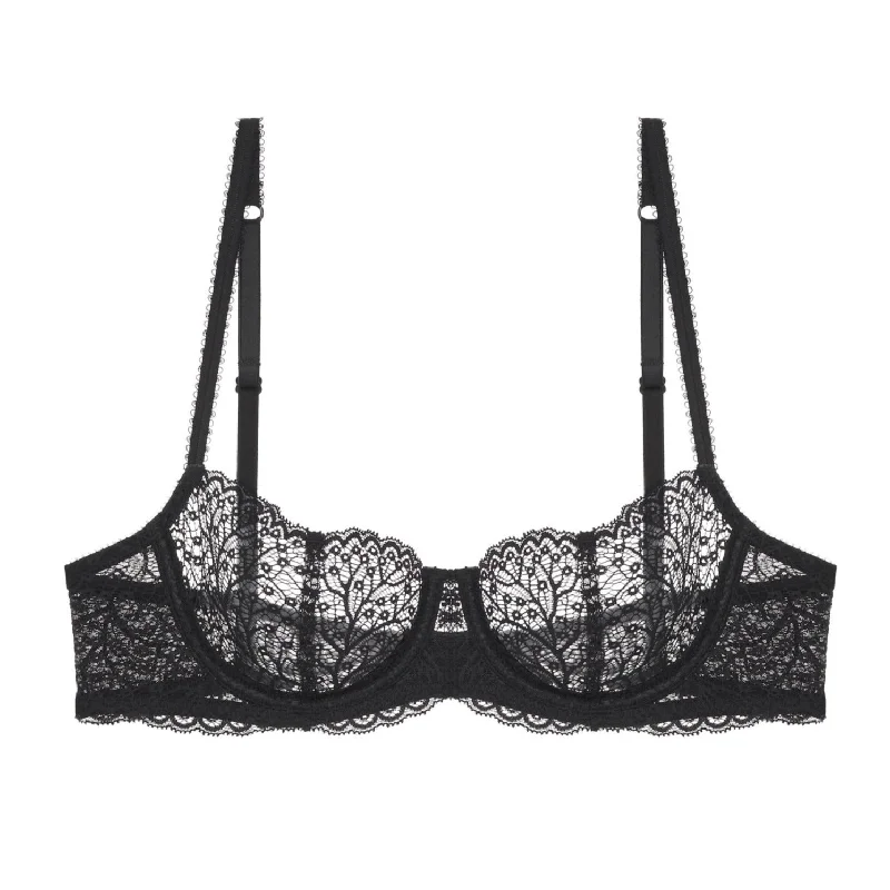 Journelle Allegra Demi Bra | BLACK