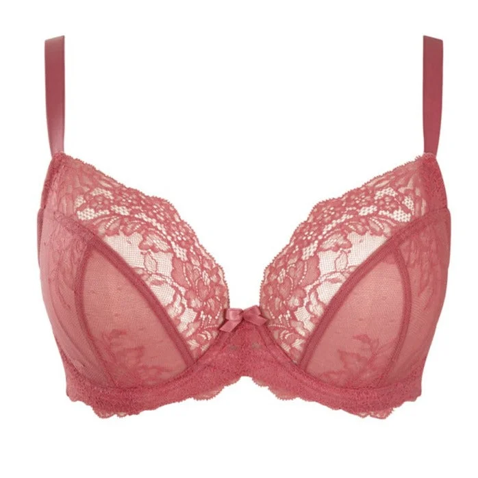 Panache Ana Plunge Bra | BERRY PINK